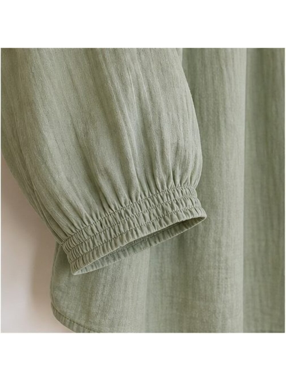 Sage Button Blouse - Picture 5 of 6